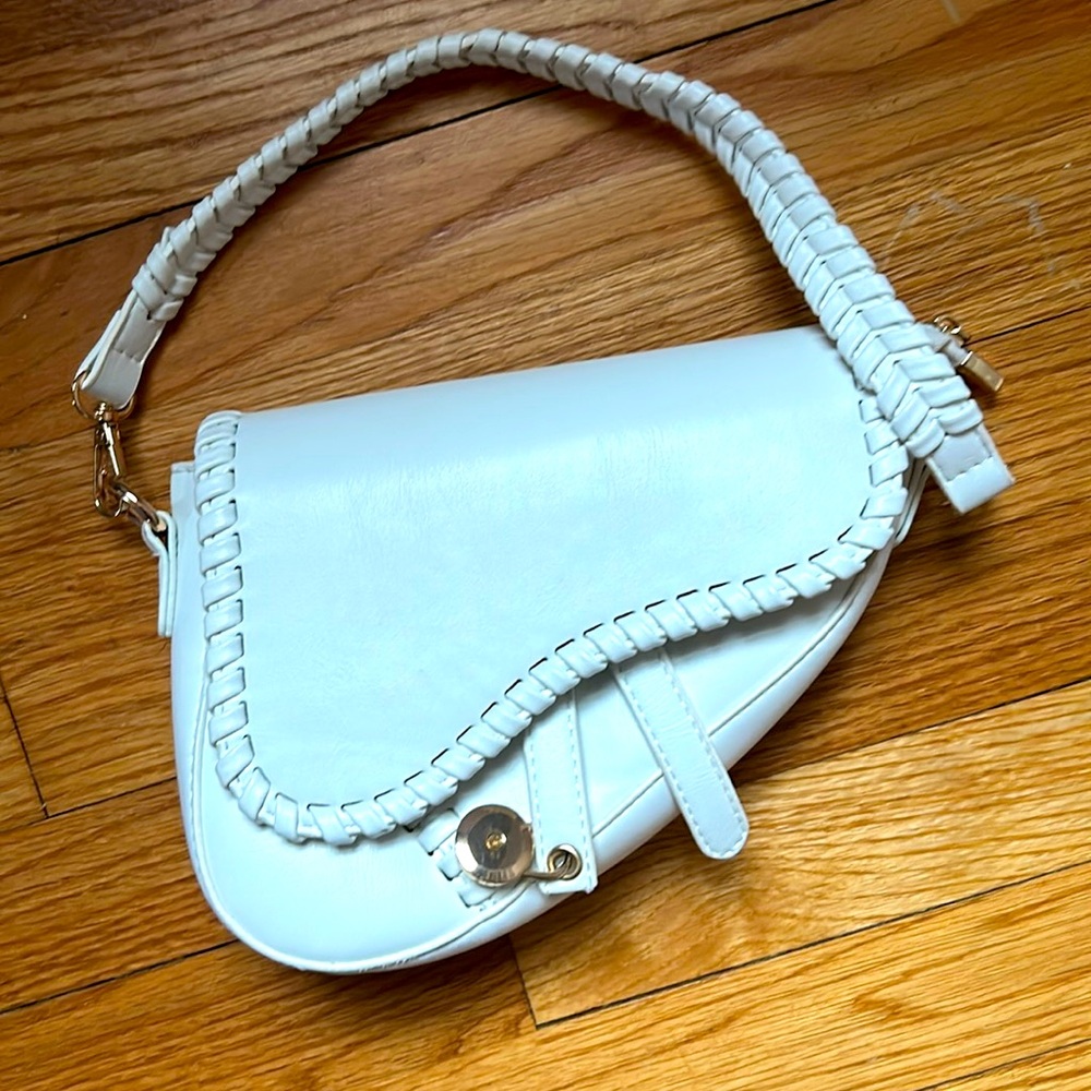 Vegan Leather Pouchette Bag